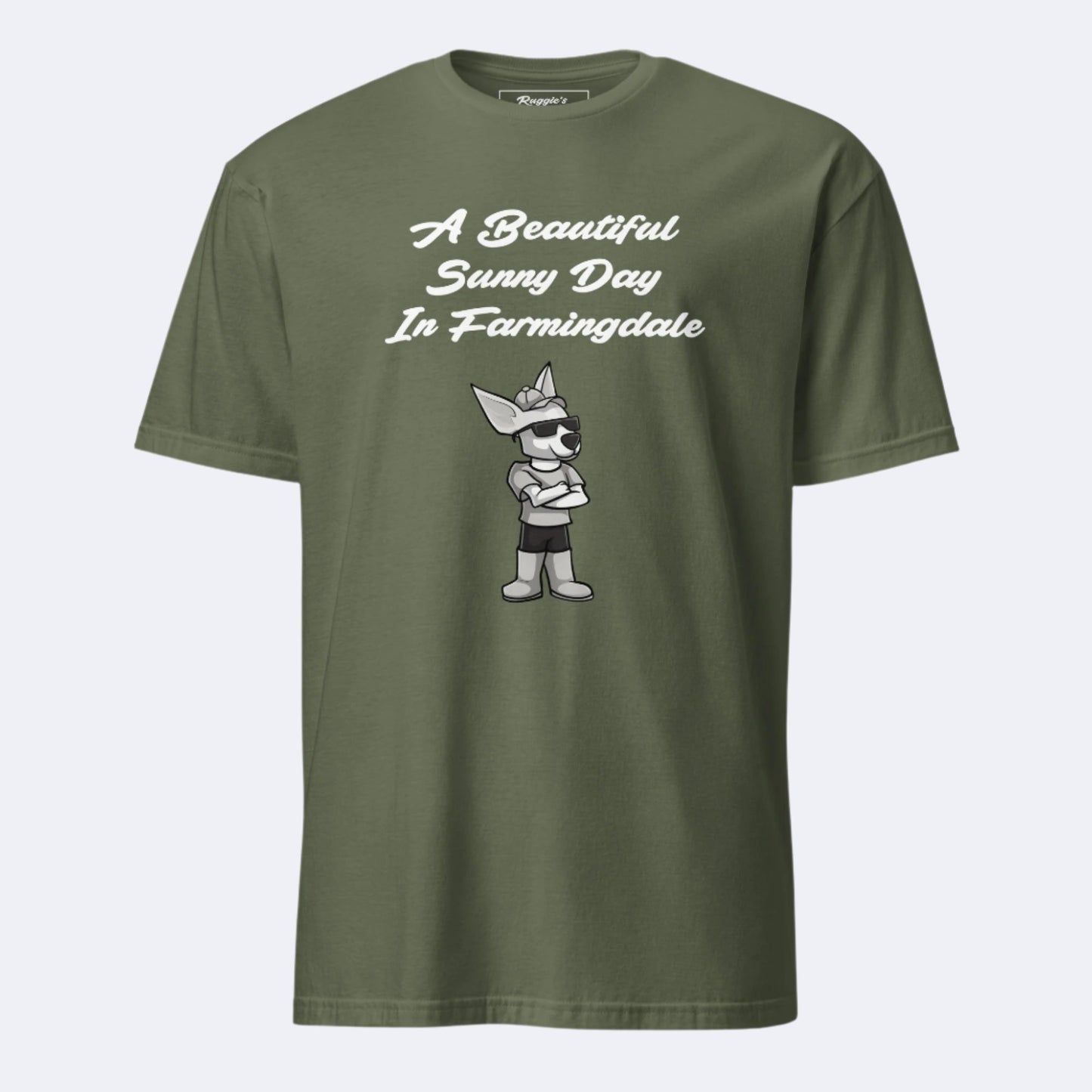 "A Beautiful Sunny Day in Farmingdale" T-Shirt