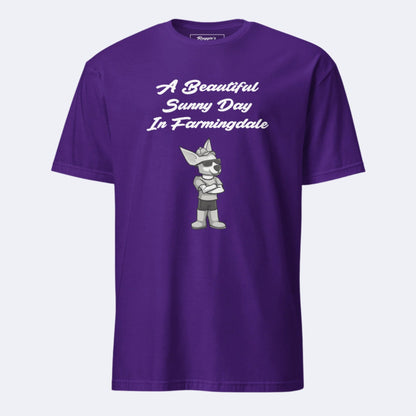 "A Beautiful Sunny Day in Farmingdale" T-Shirt