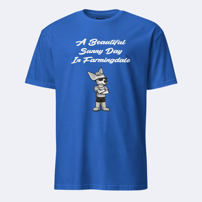 "A Beautiful Sunny Day in Farmingdale" T-Shirt