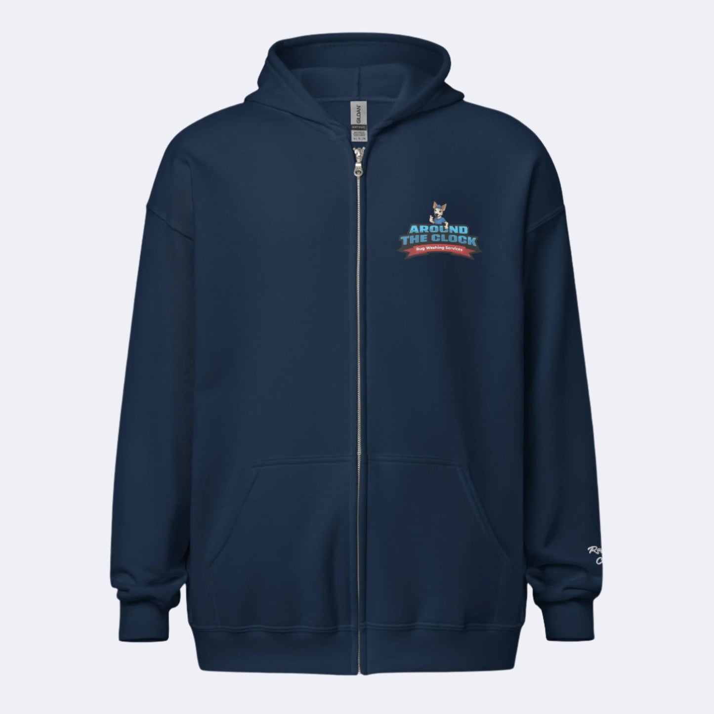 Around The Clock Signature Zip-Up