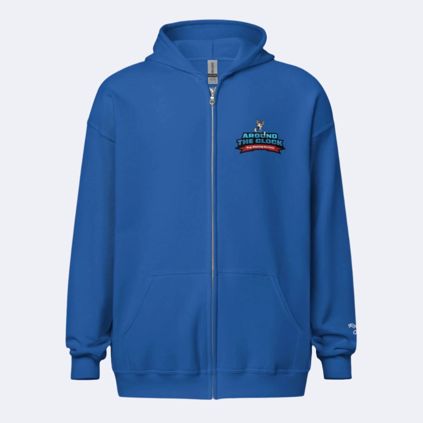 Around The Clock Signature Zip-Up